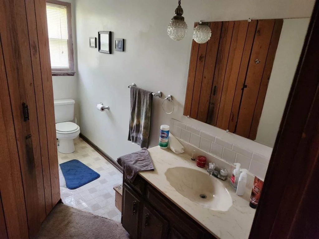 Bathroom — before