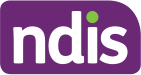 ndis logo on a purple background