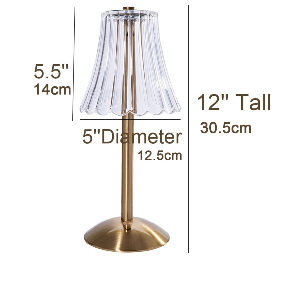 clear acrylic lamp