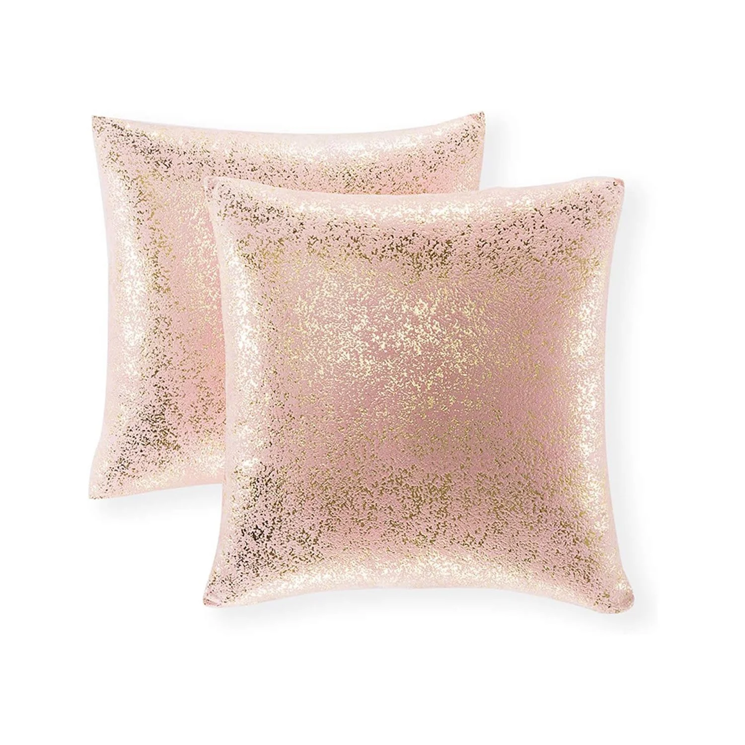 Pink & Gold Pillow Cover 16"