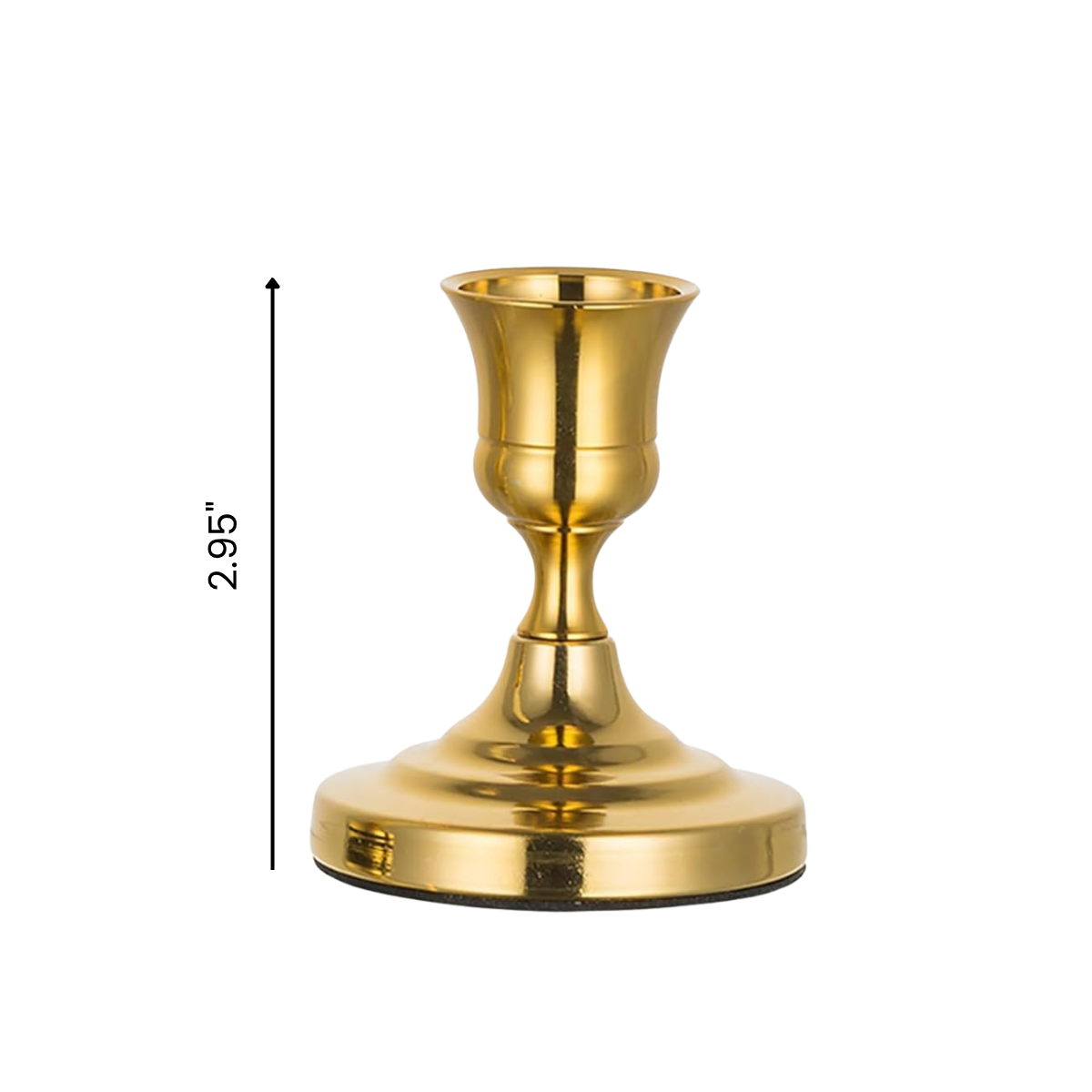 vintage gold candlestick