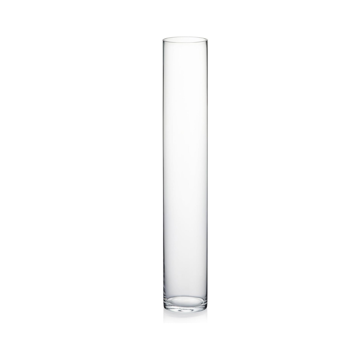 Glass Cylinder Vase 24x4