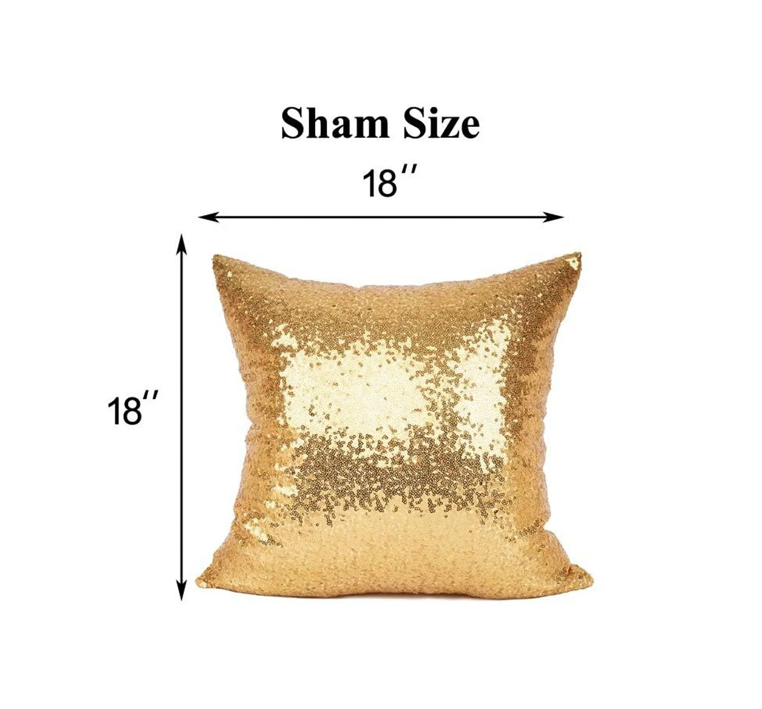 sequin pillow