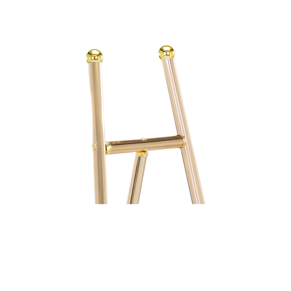 gold easel