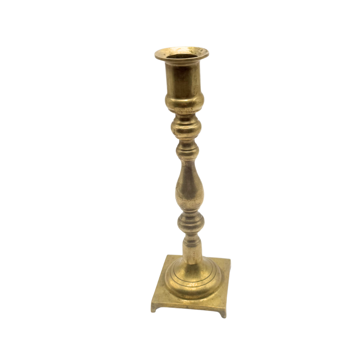 gold candlestick holder