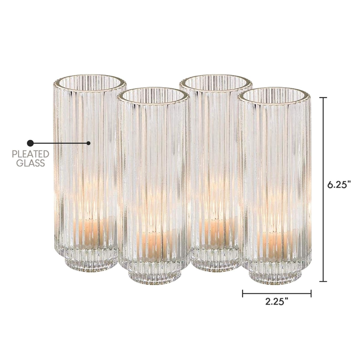 ribbed votive