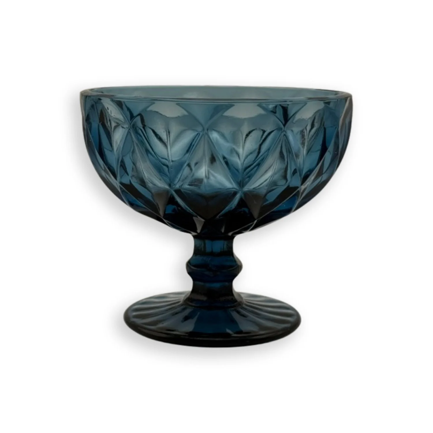 Blue Diamond Dessert Bowl