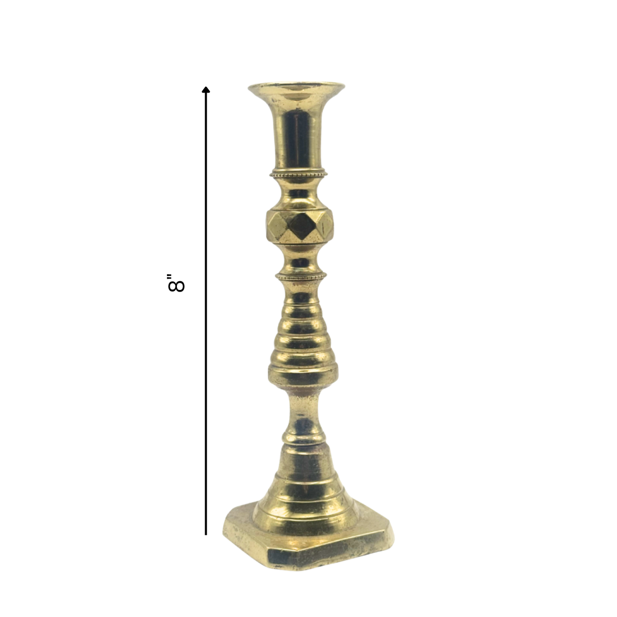 vintage gold candlestick