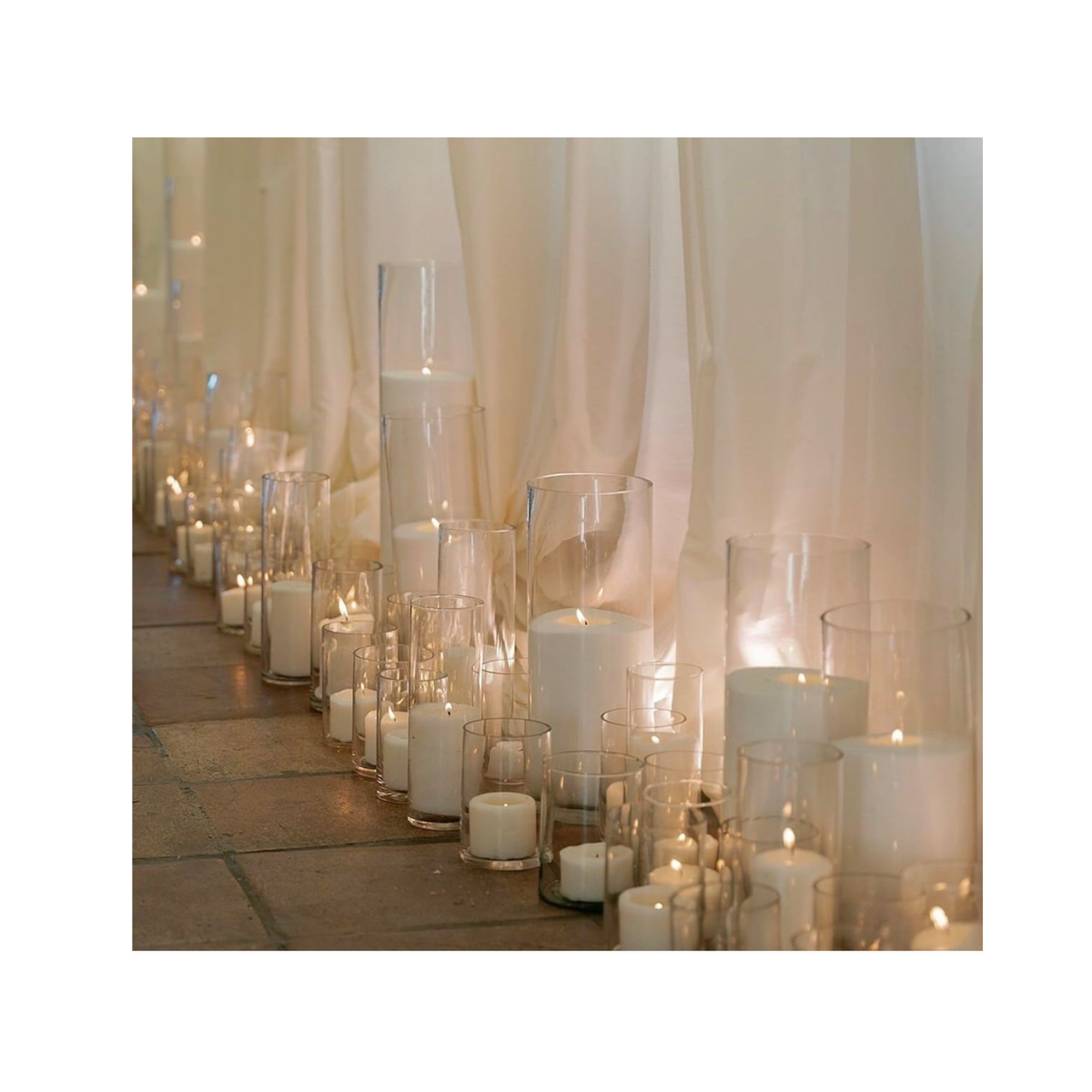sand wax candles