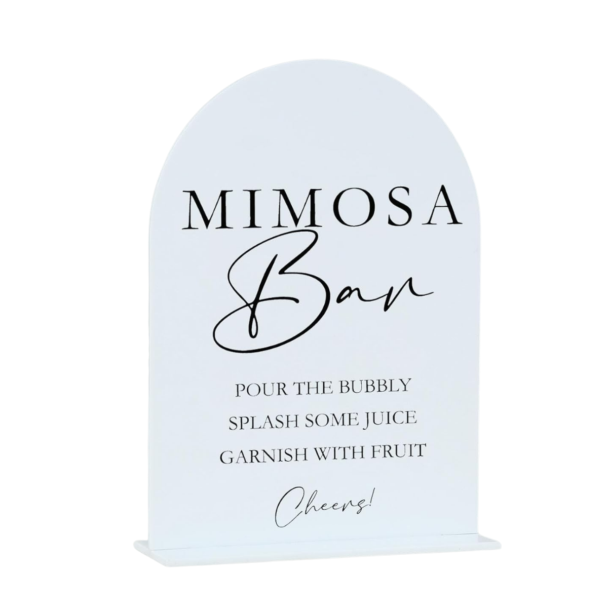 mimosa bar sign