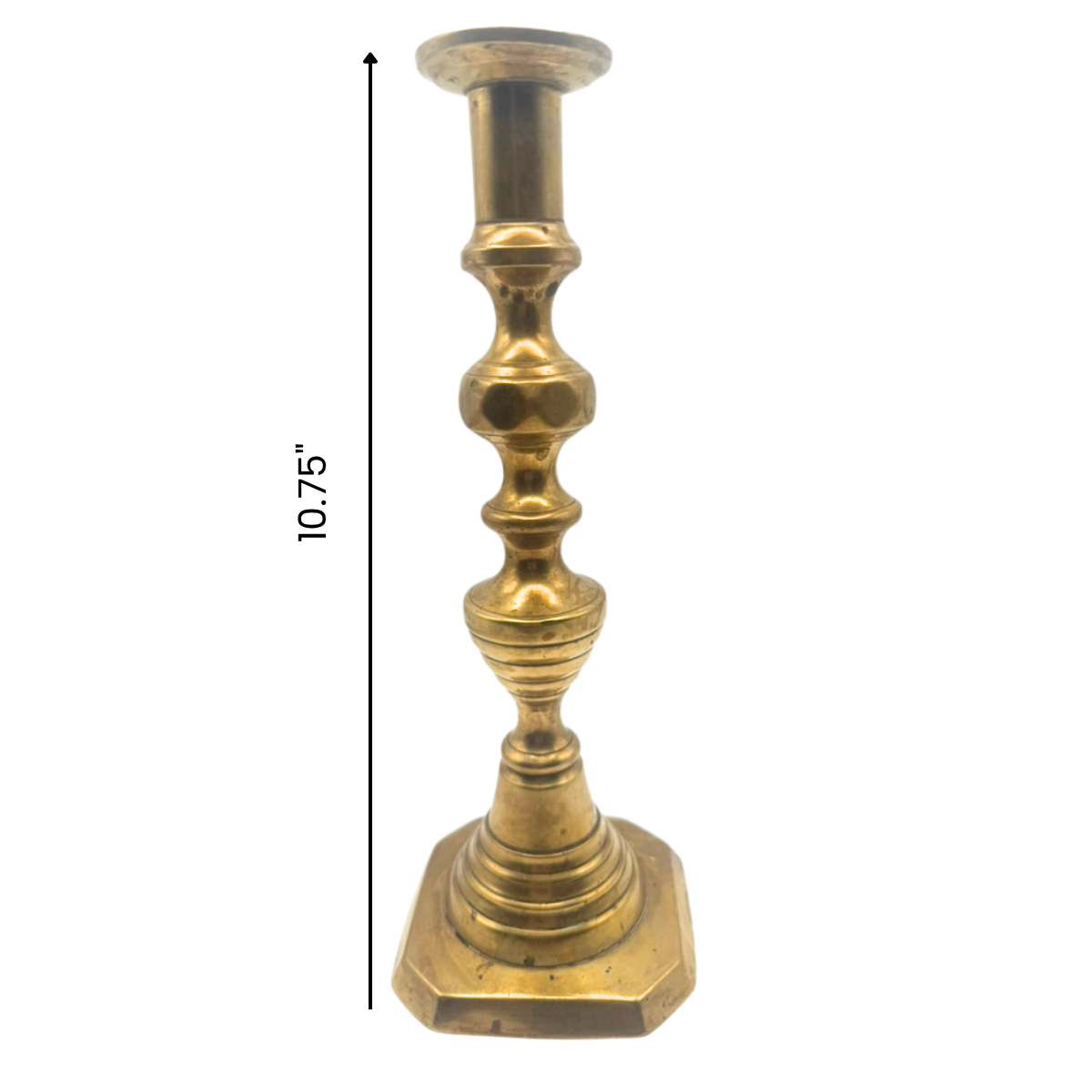 vintage gold candlestick