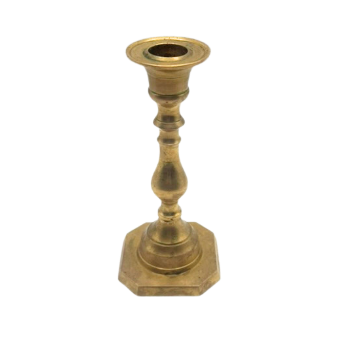 gold candlestick holder
