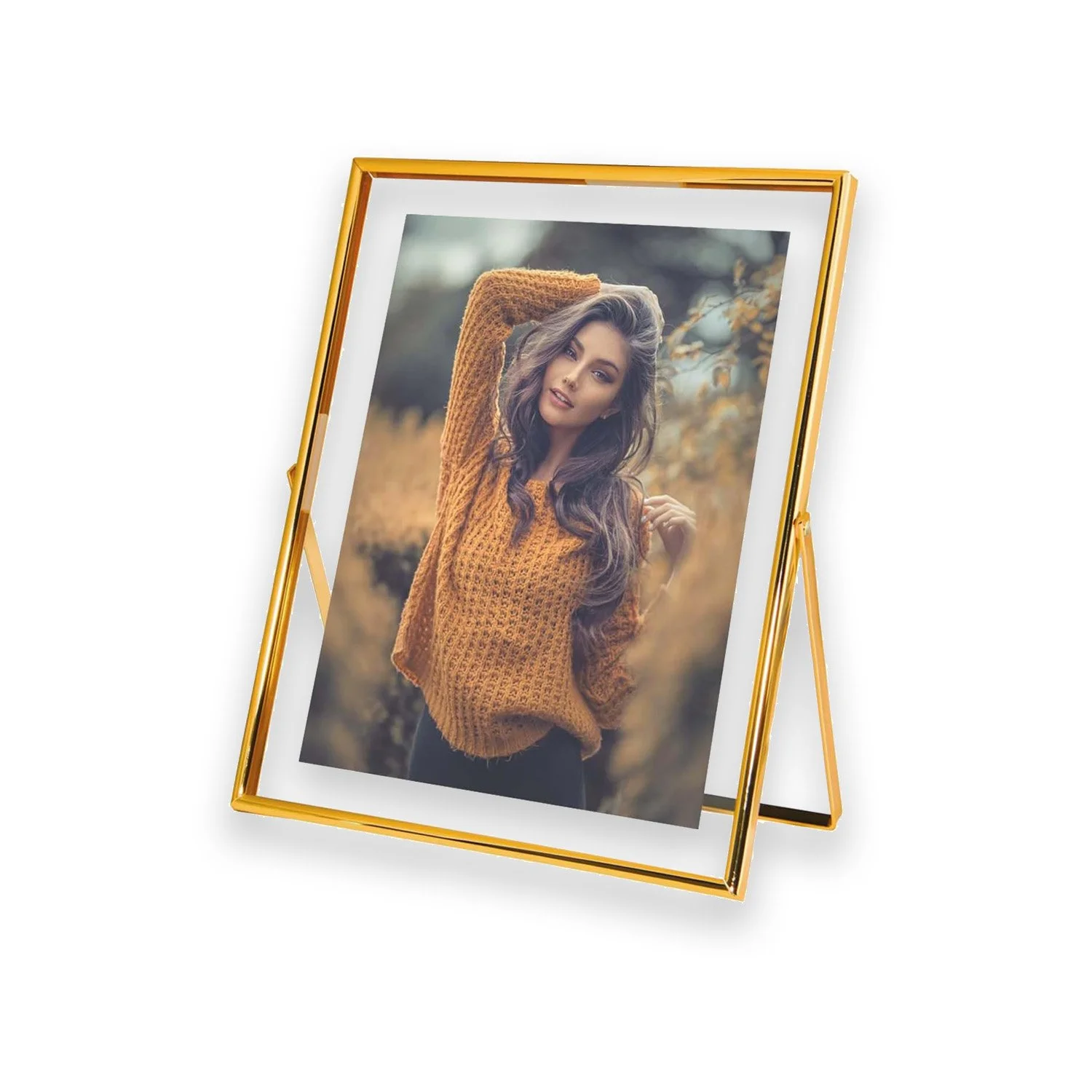 gold picture frame 8x10