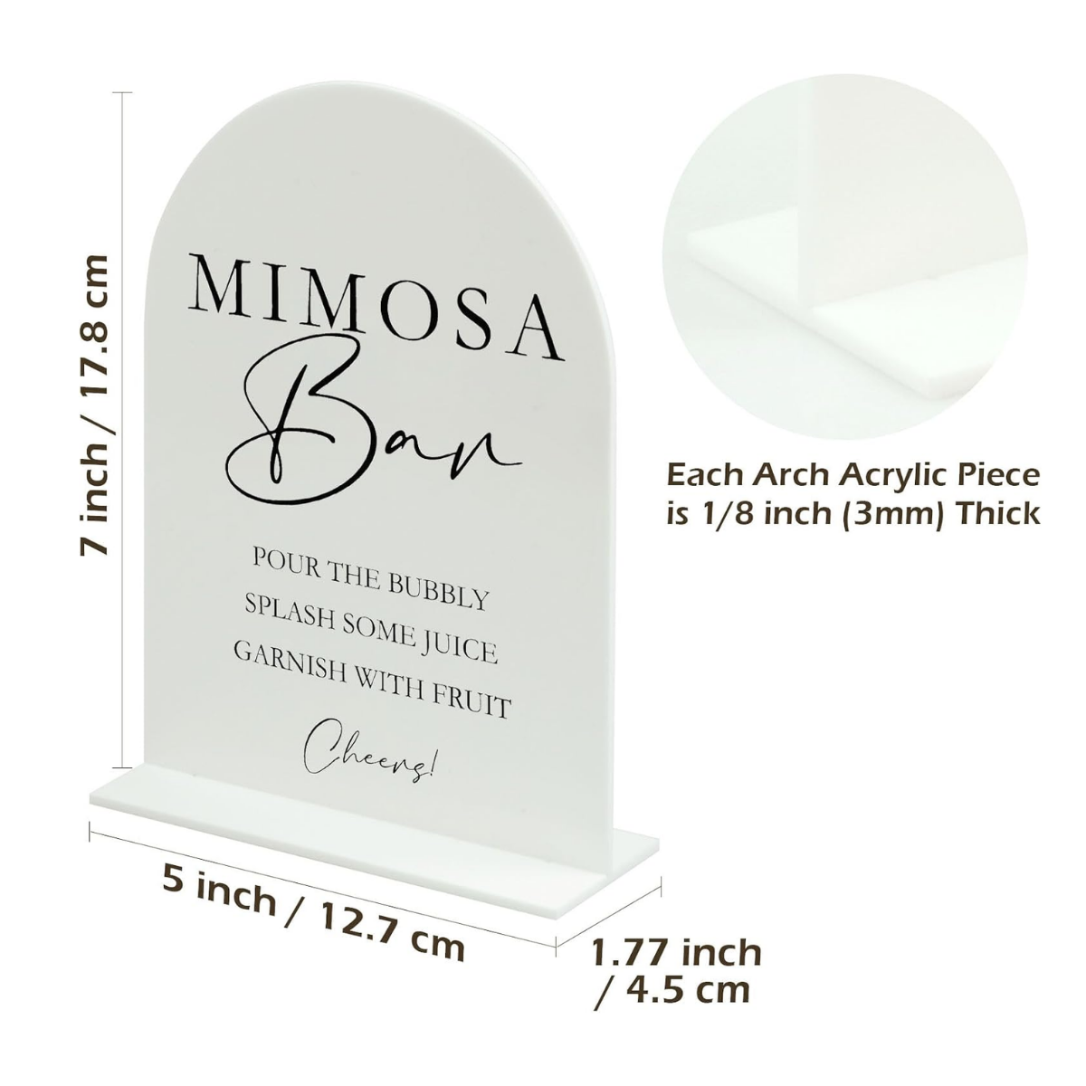 mimosa bar sign