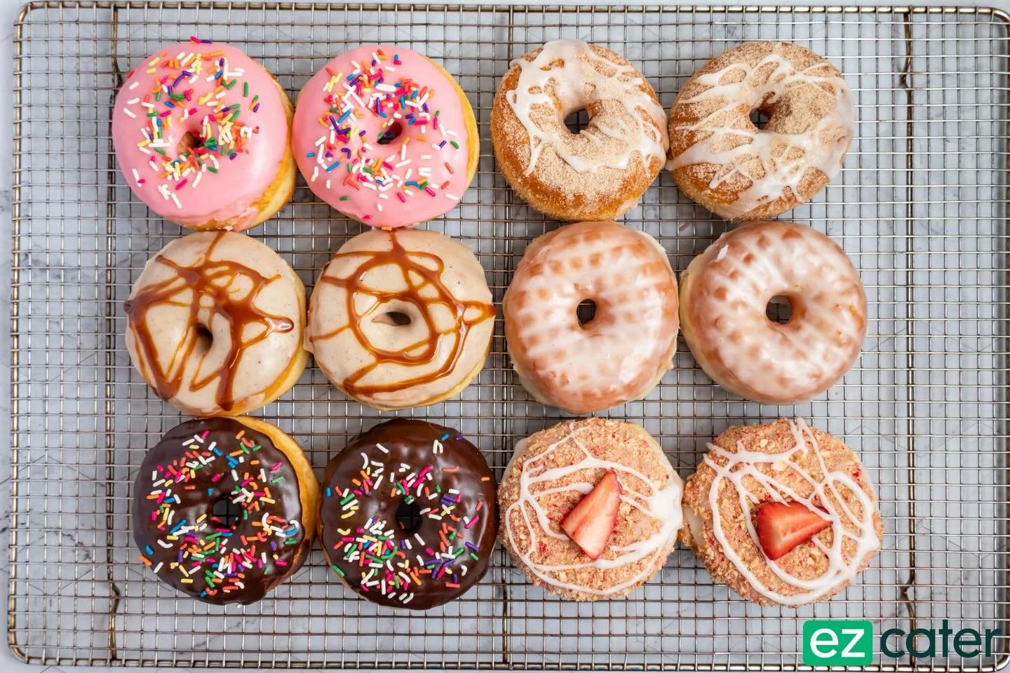 Now available on ezCater ✨

Office mornings just got better
Meetings, team lunches, client drops&hellip; handled

Fresh, small batch brioche donuts
Made with intention
Delivered with care

From a quick dozen to a full spread
We&rsquo;ve got something