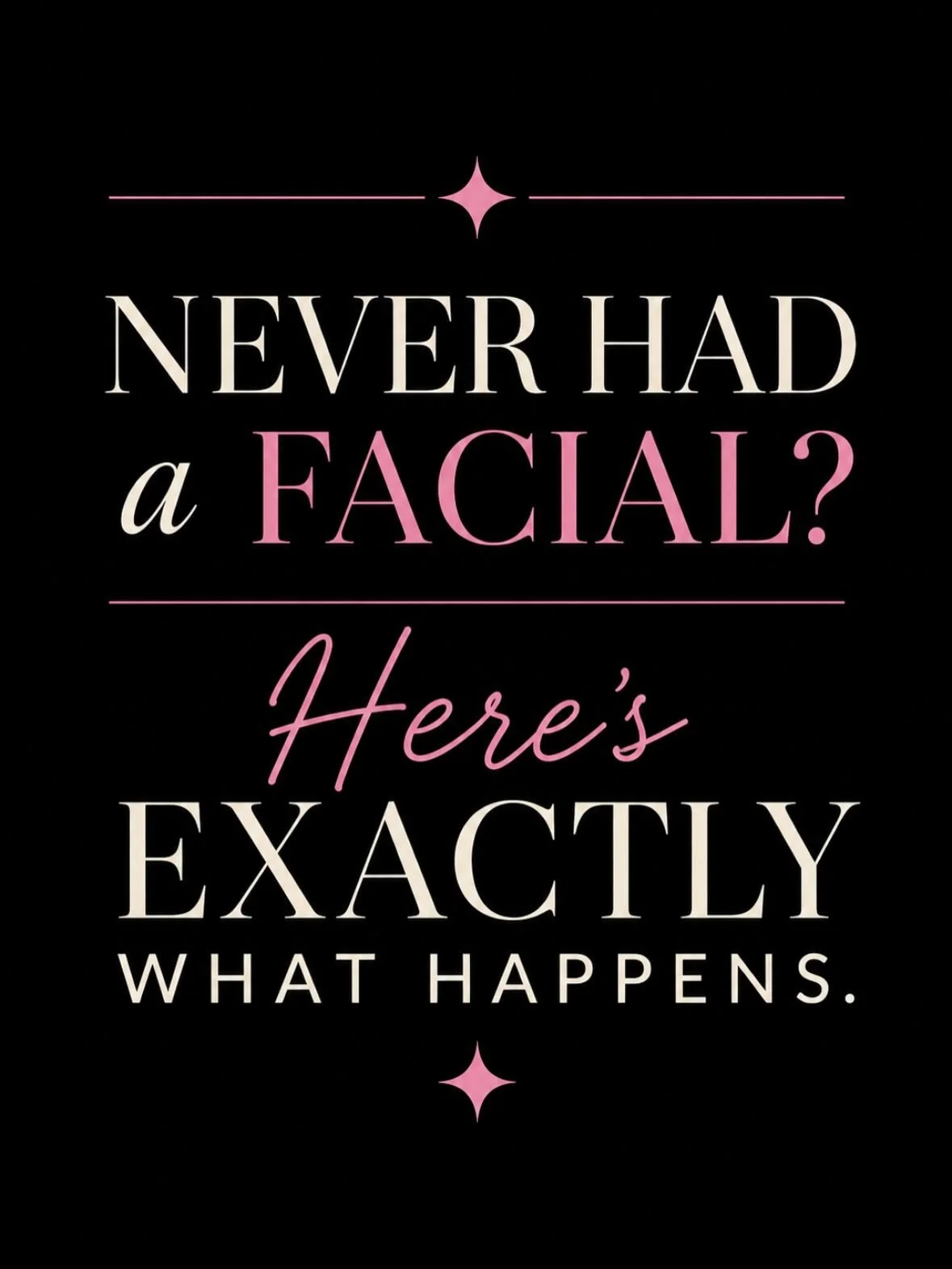 If you&rsquo;ve never had a facial before, it can feel a little intimidating.

You might wonder what happens, if you&rsquo;ll know what to do, or if it&rsquo;s even right for your skin.

The truth is, there&rsquo;s nothing to worry about. We&rsquo;ll