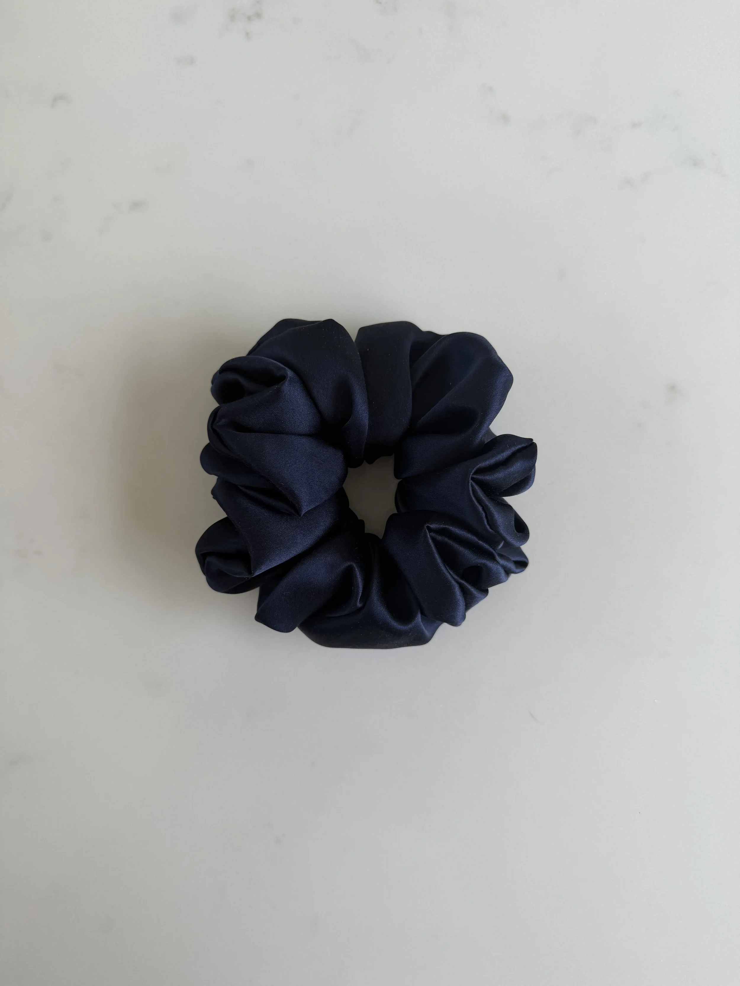 Navy Scrunchie