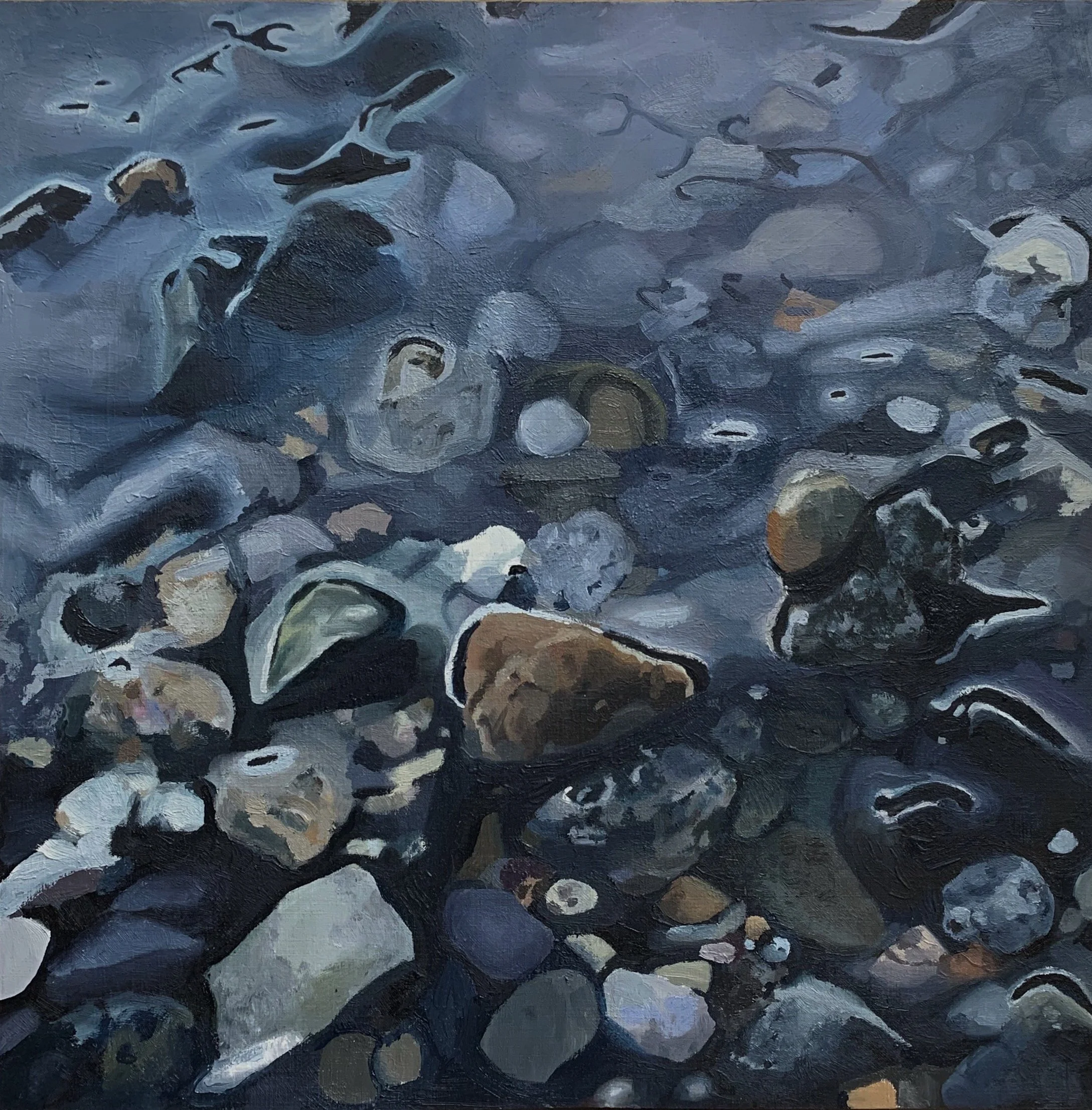 Waldoboro, Maine, 2022, Oil on canvas