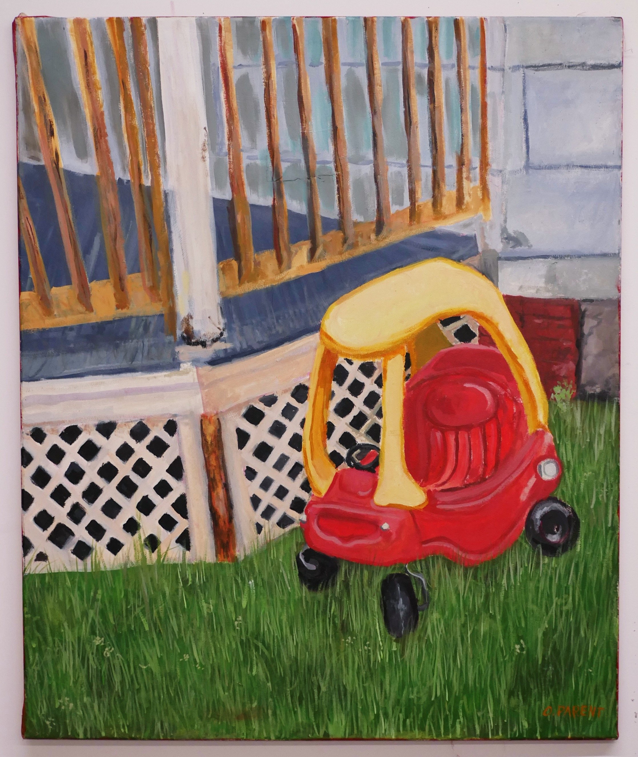 Toy Car, 2025, Oil on canvas