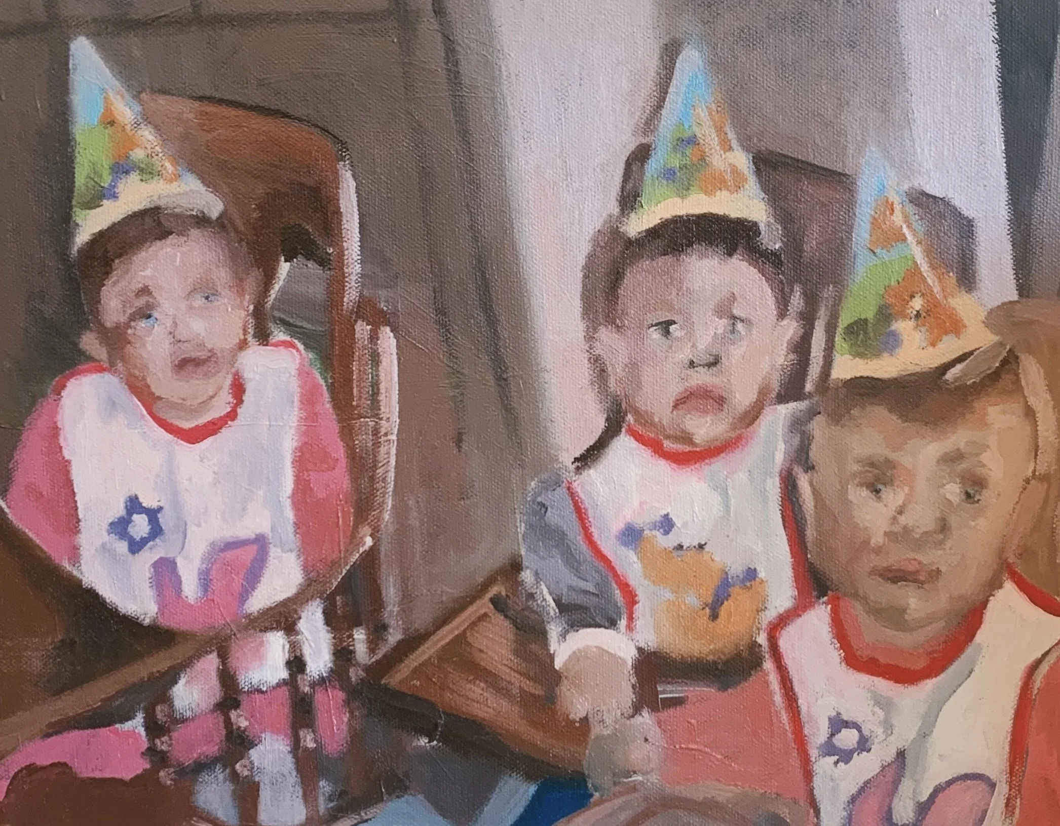 Turning Two, 2026, Oil on canvas