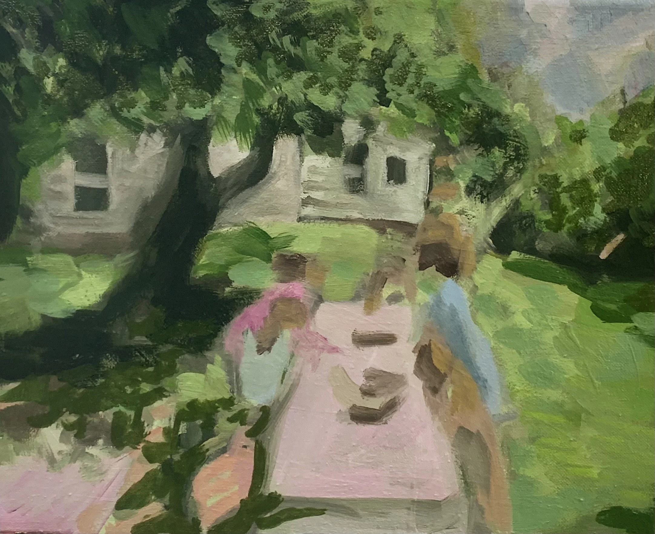 Pig Roast, 2026, Oil on canvas