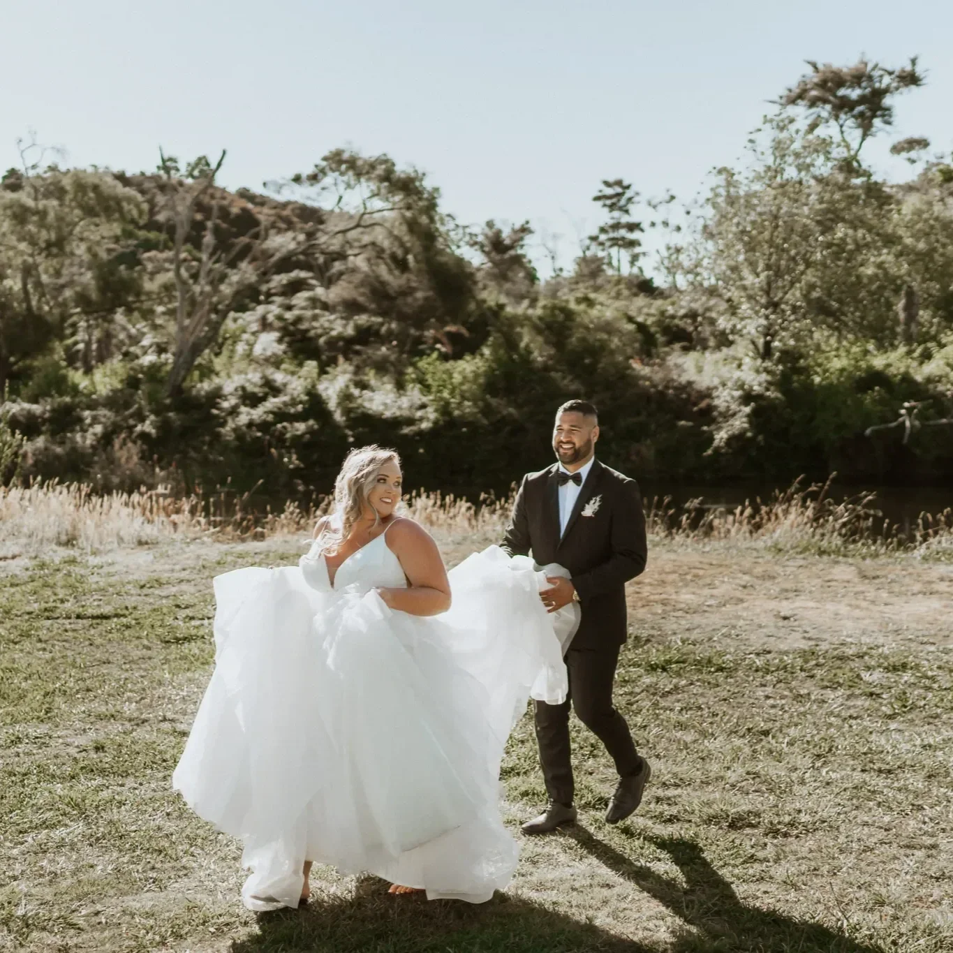   Photography -  Pause Films & Photo   
  Donna & Rico 
  DESTINATION WEDDING - LAKE TAUPO  
 
Couldn’t recommend Jacquie enough!
She is absolutely amazing. Caring, attentive, supportive and just an all round amazing human being. She made our wedding