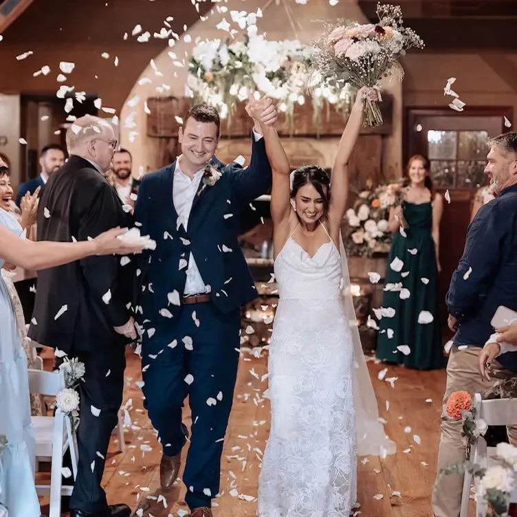 Kelly and Peter at Kumeu Valley Estate, photographed by Hollow & Co