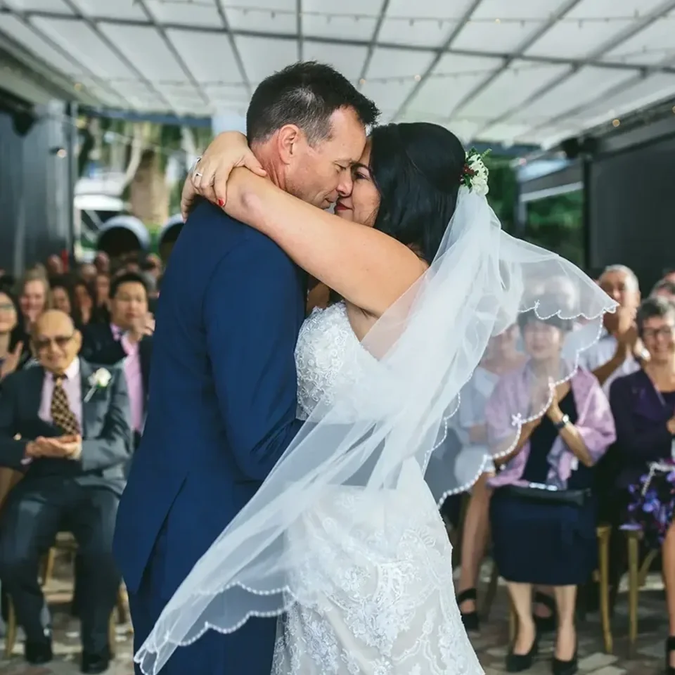   Photography -  Perspectives   
  Alicia & Stu 
   THE HUNTING LODGE   
 
Thanks to you for shaping such a wonderful ceremony. So many of our guests and family commented on how cool the ceremony and vows were. ‘The Best Wedding ever’!! You truly mad
