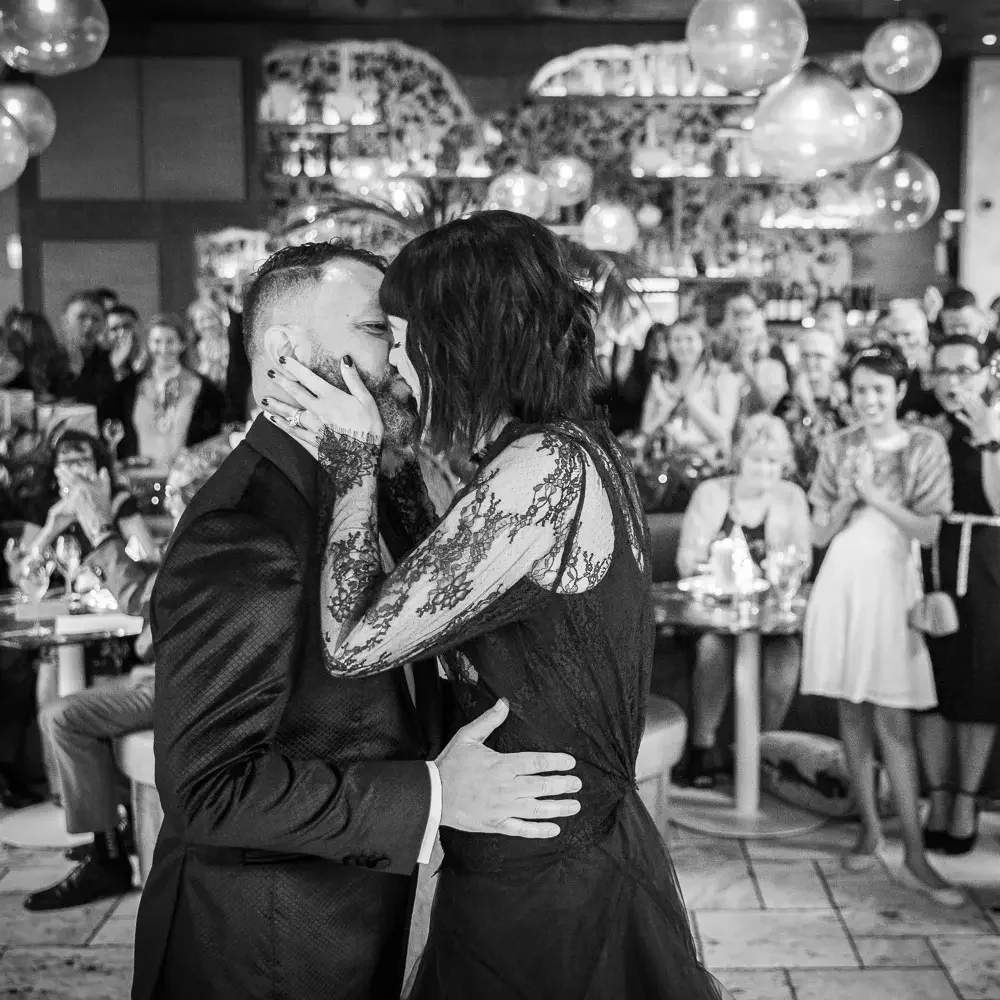 Mel and Alan at Pilkingtons, photographed by Alex Wallace Photography
