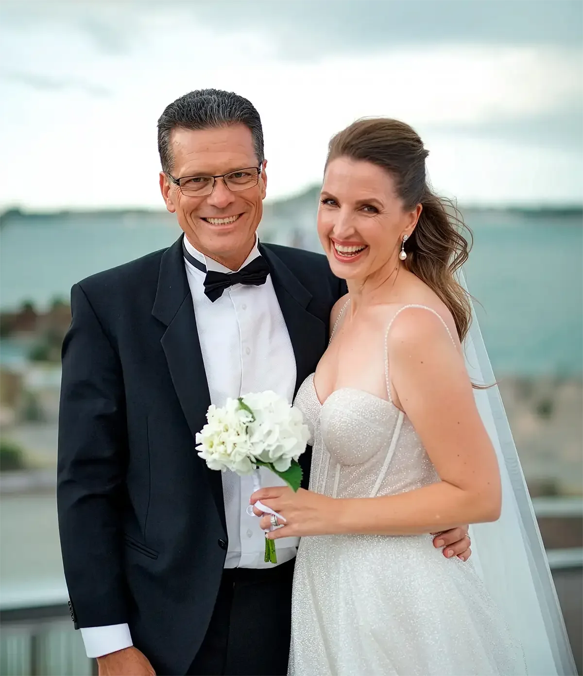 Amanda and Tim's wedding featured in Woman's Day magazine