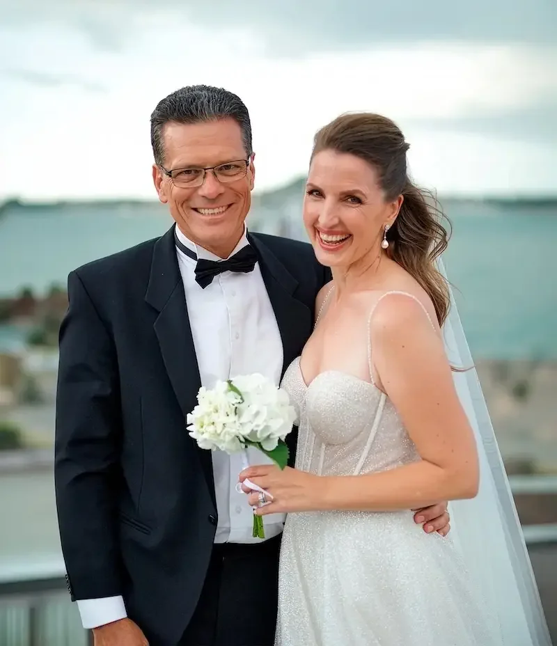 Amanda and Tim at their Mantells Auckland wedding
