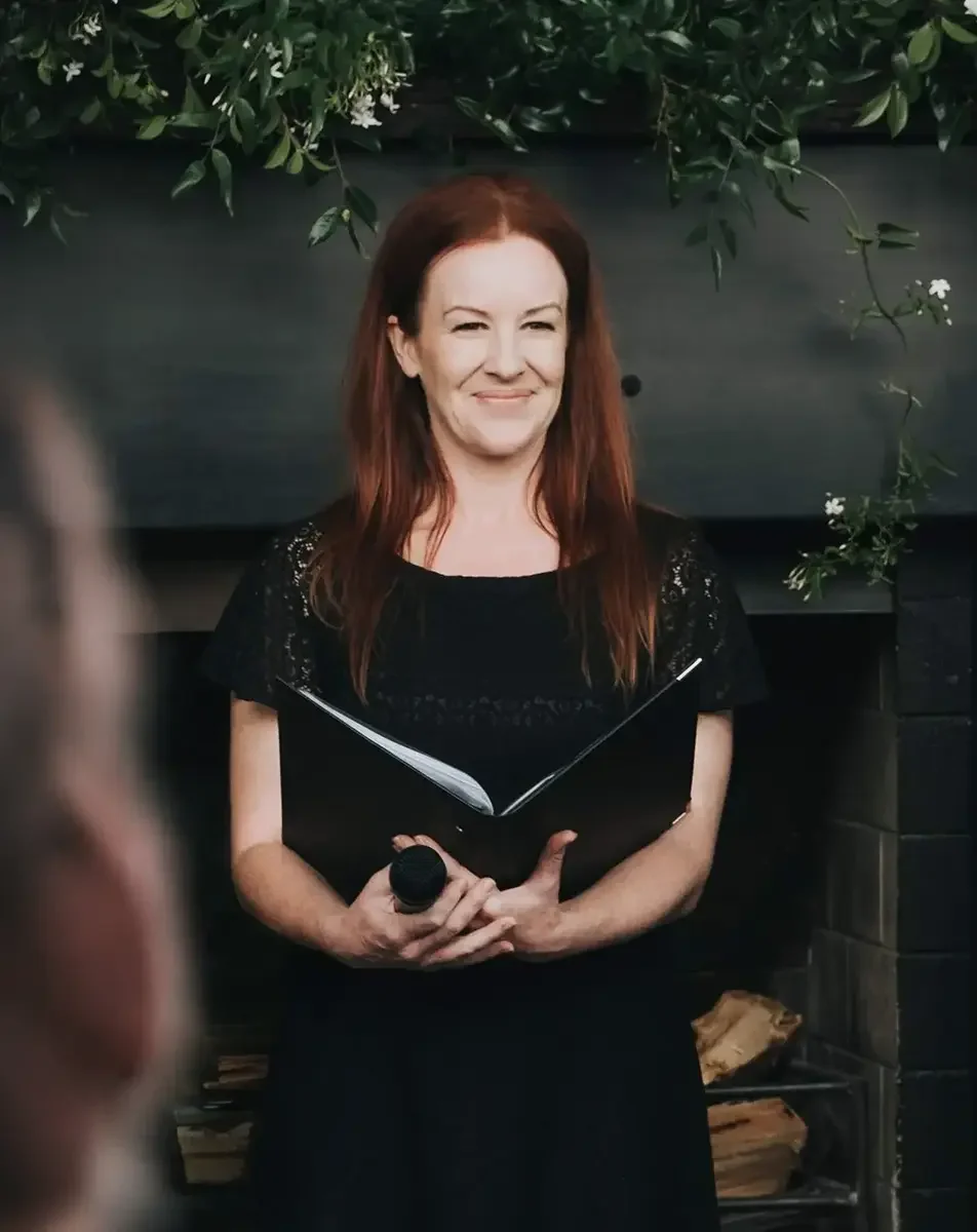 Jacqueline Nairn, Auckland wedding celebrant, actor, and TV director