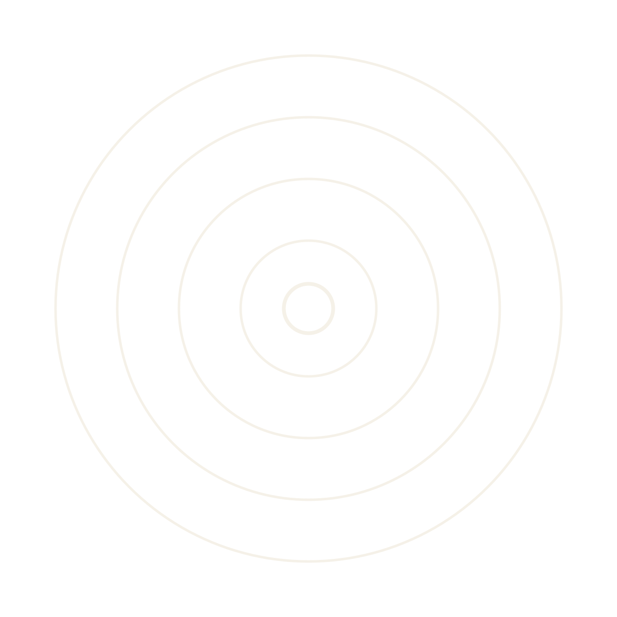 Concentric white circles on a dark background.