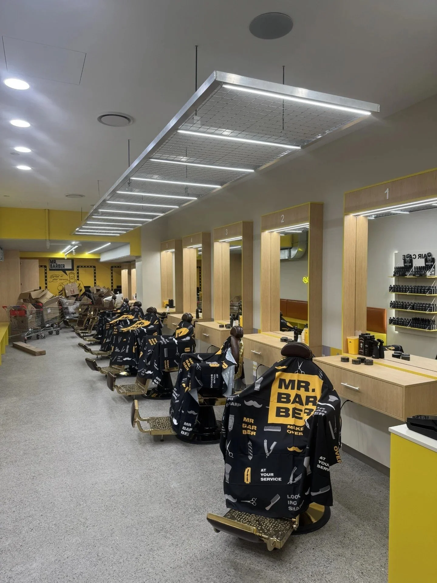 Electrical lighting barbers