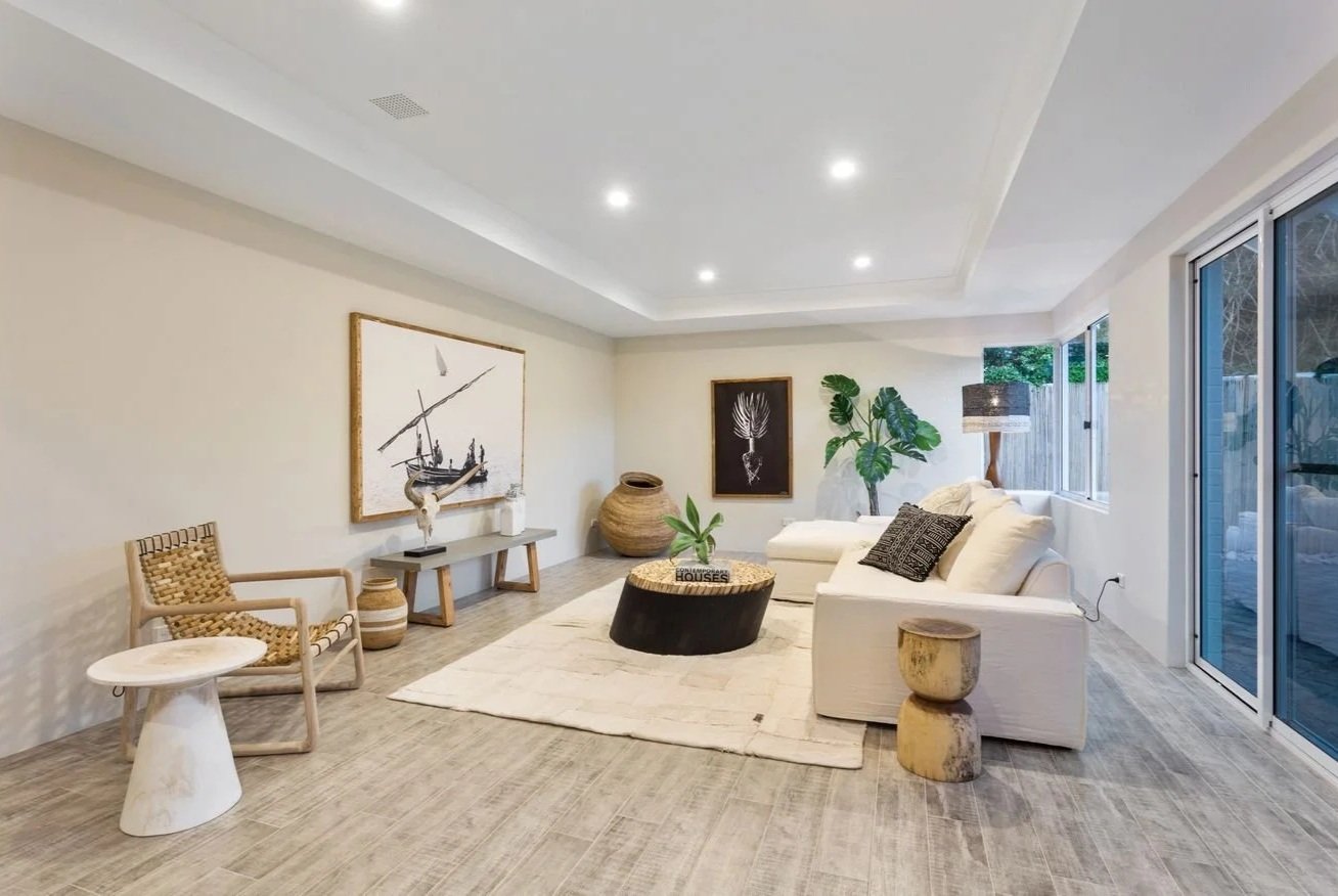 Residential lounge lighting GM Service Group