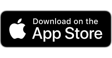 Apple App Store download button with logo and text