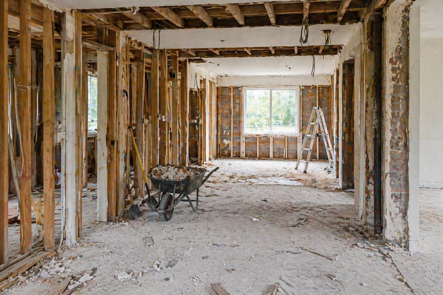 Interior Demolition & Site Preparation