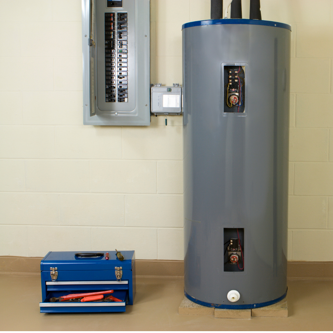 Full Service Water Heater Testing and Cleaning.