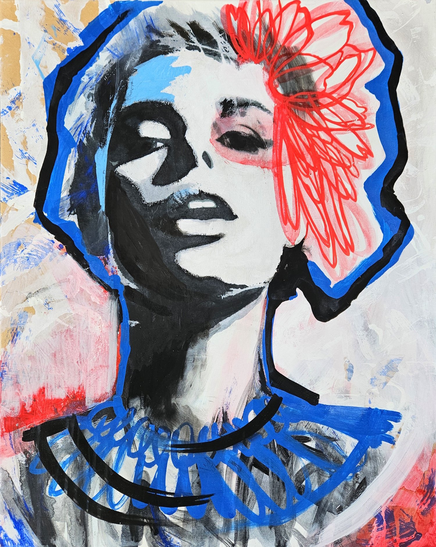 Soul Sugar 10, 60x75cm