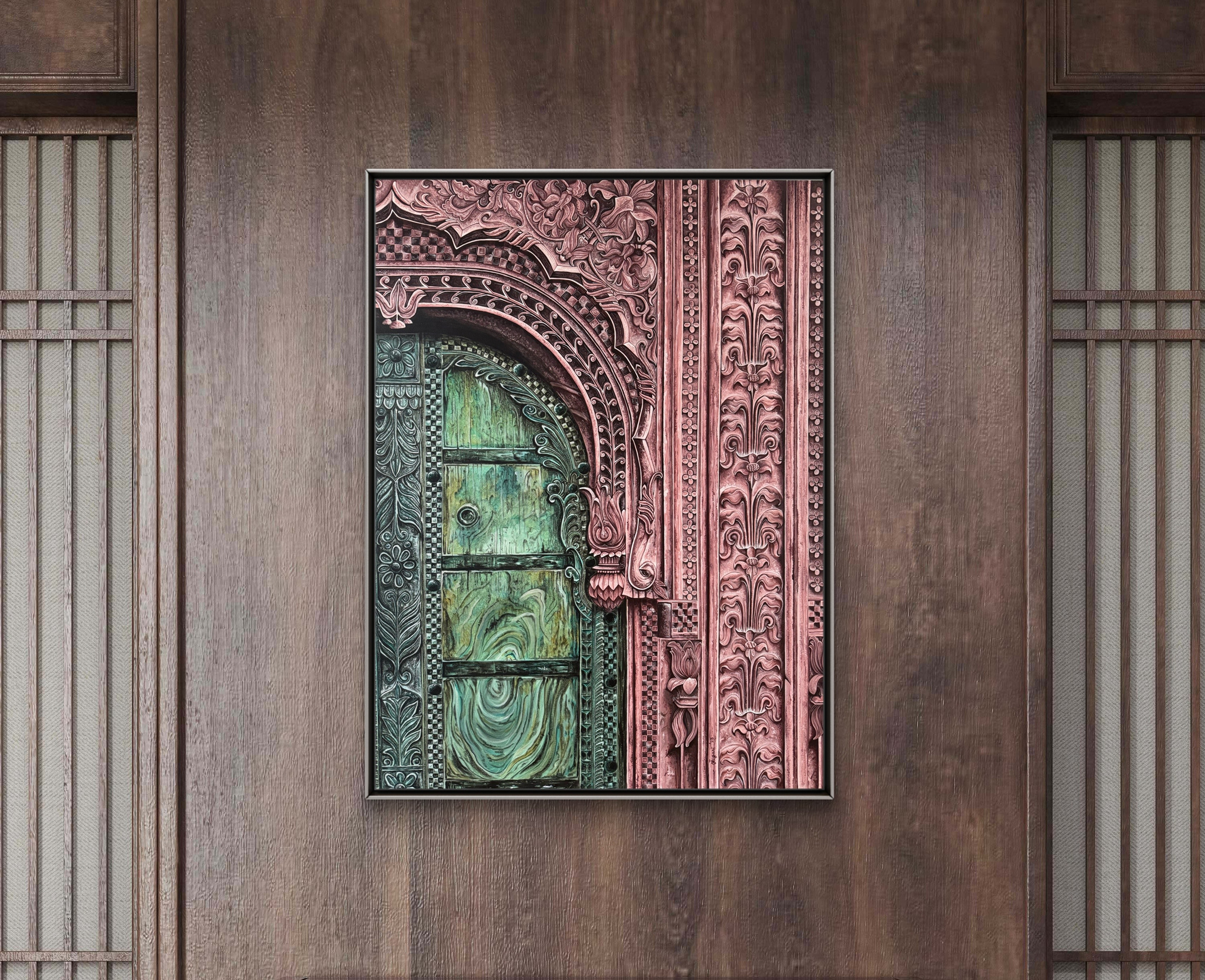 The Threshold of Time | 
91cm x122cm