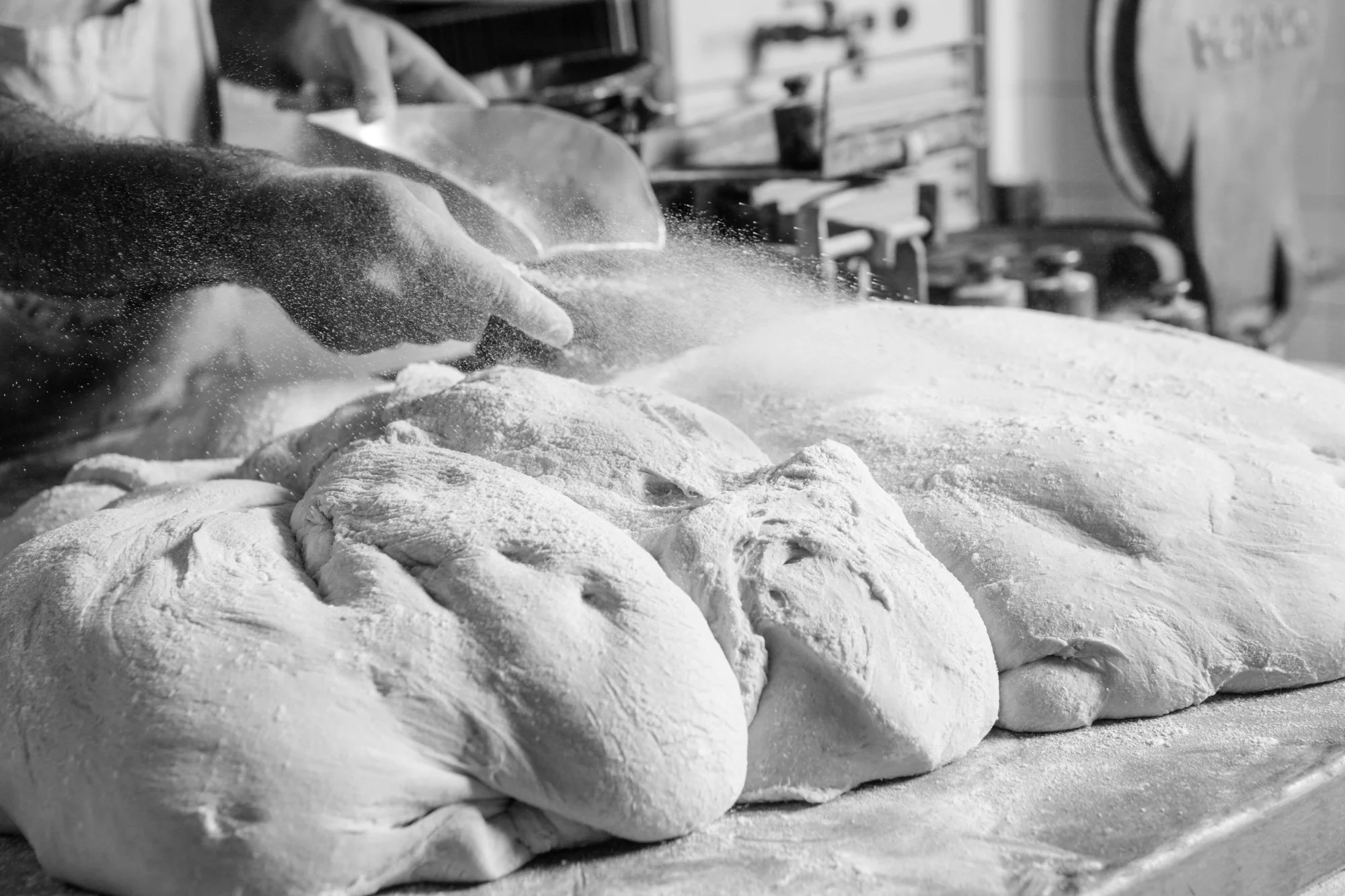 View → Vyzantion Bakery  | The ritual of traditional bread-making at Vyzantion Bakery. A moment of absolute focus and handcrafted creation in the heart of Kypseli, captured with an emphasis on textures and motion.