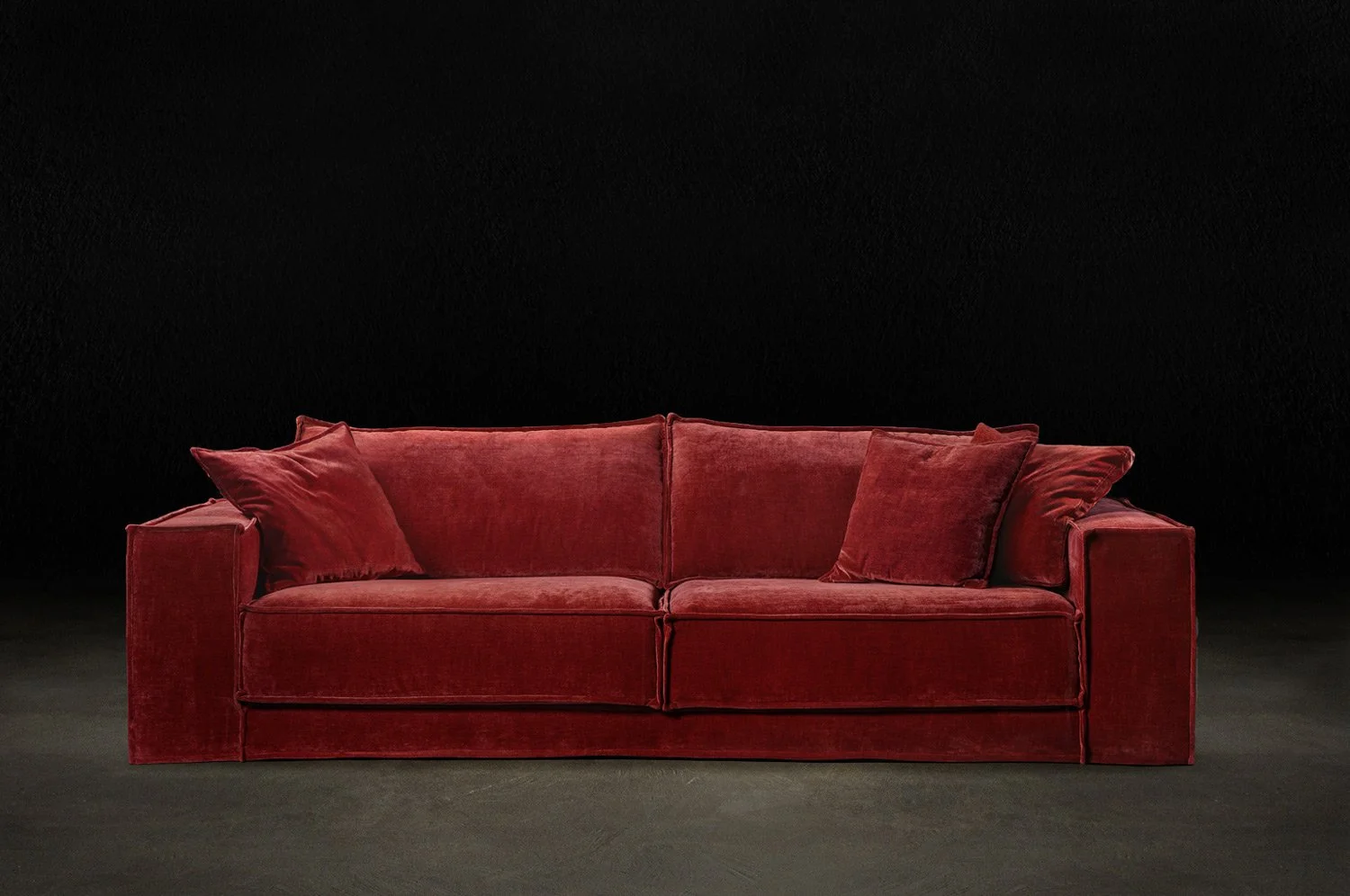 Dafi Dafi Puff Sofa front side | Premium Furniture Product Photography | Stavros Kostakis