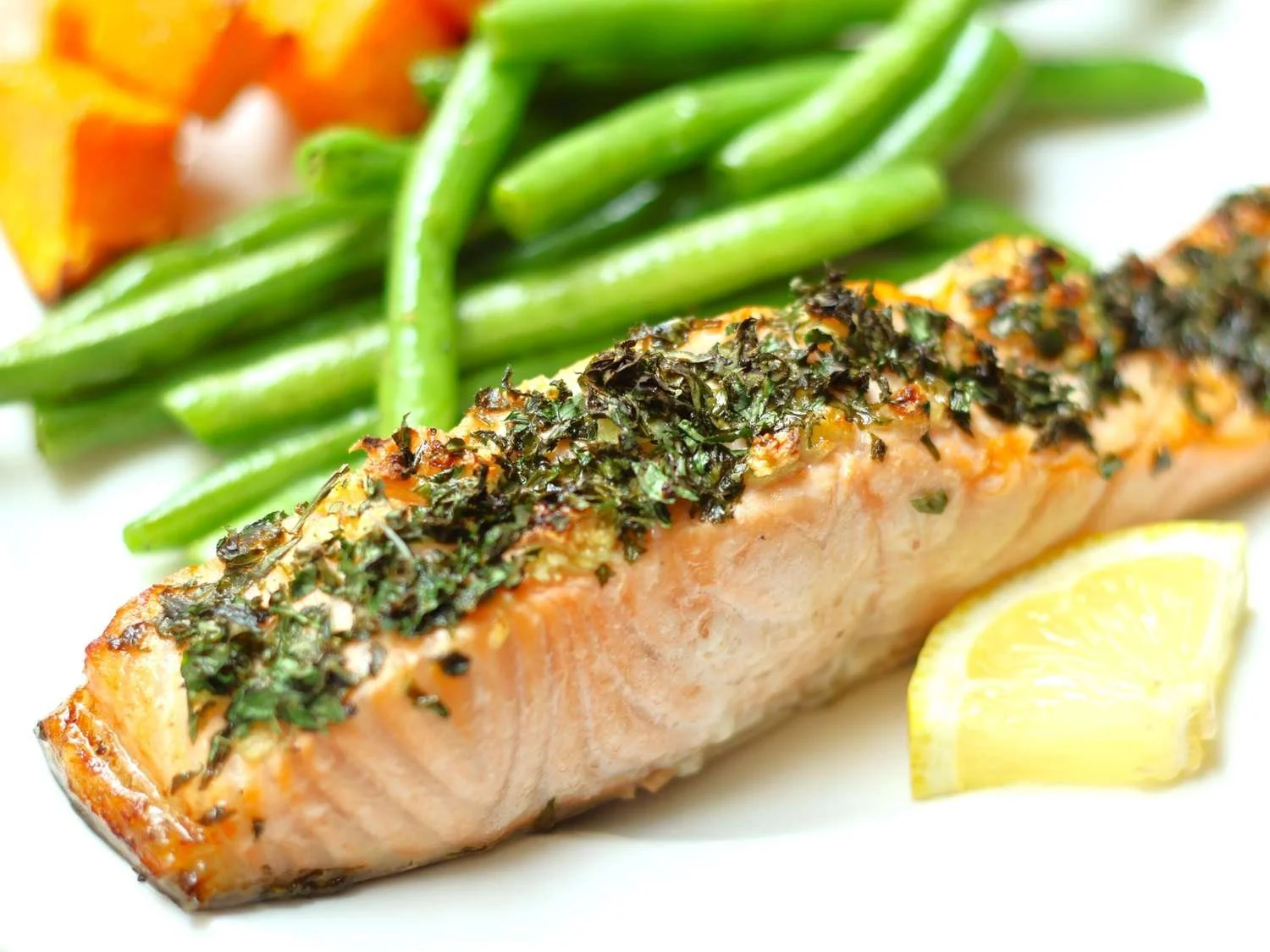 Garlic Herbal Salmon