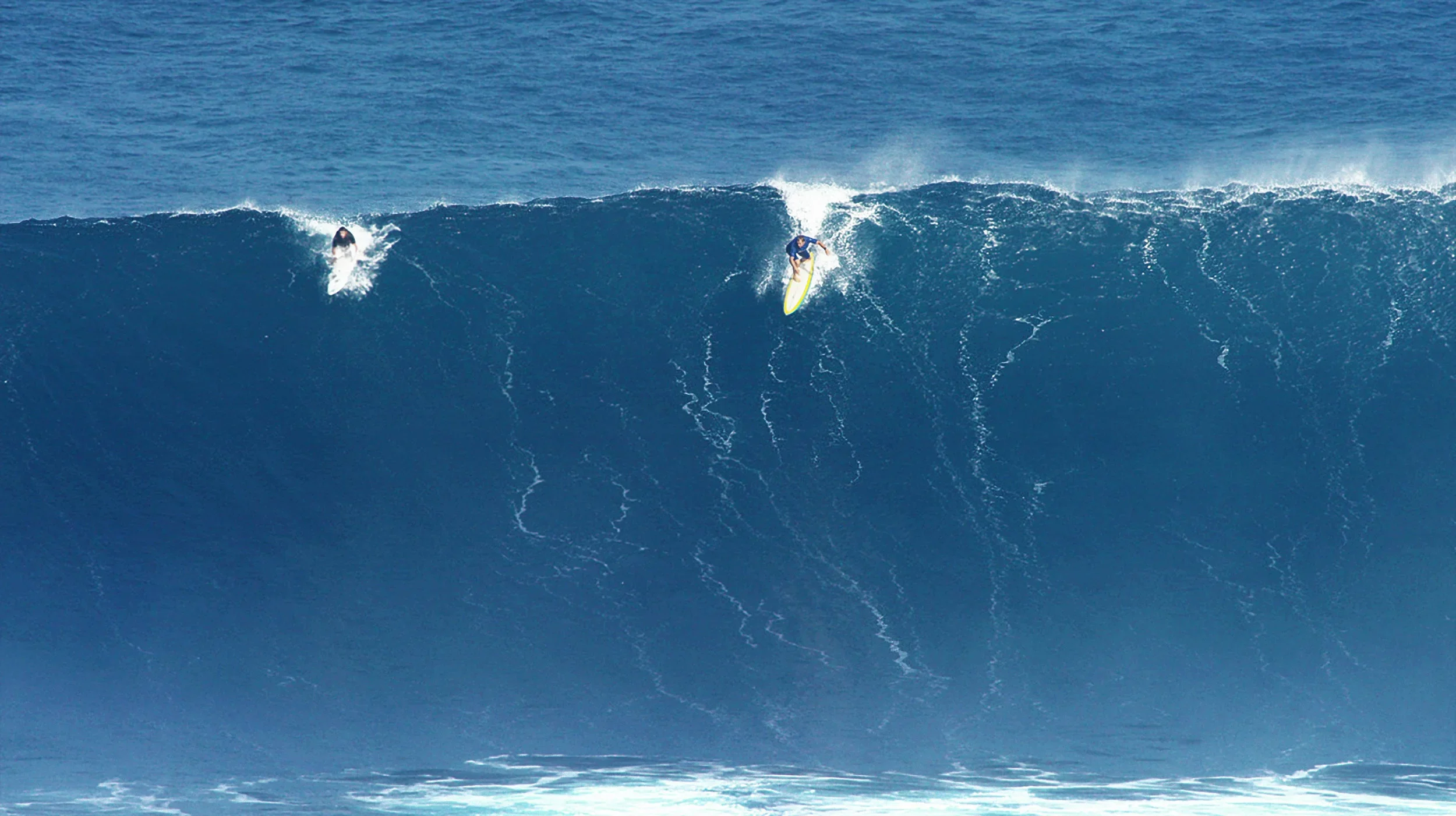 Mark Visser at Jaws, Hawaii — Big Wave Paddle-In Award winner