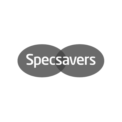 Specsavers logo — client of keynote speaker Mark Visser