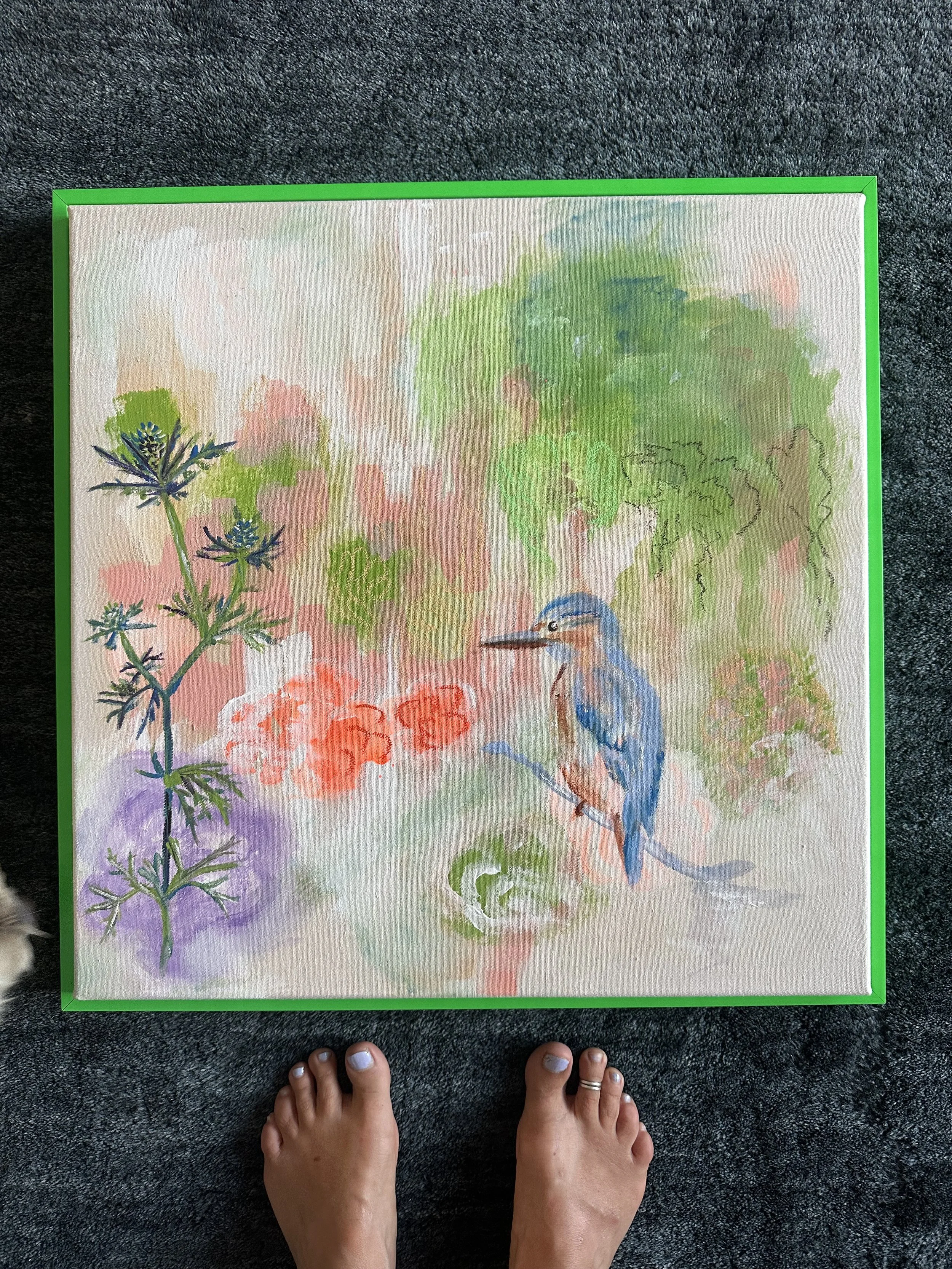 NEU: Eisvogel 50x50 480€