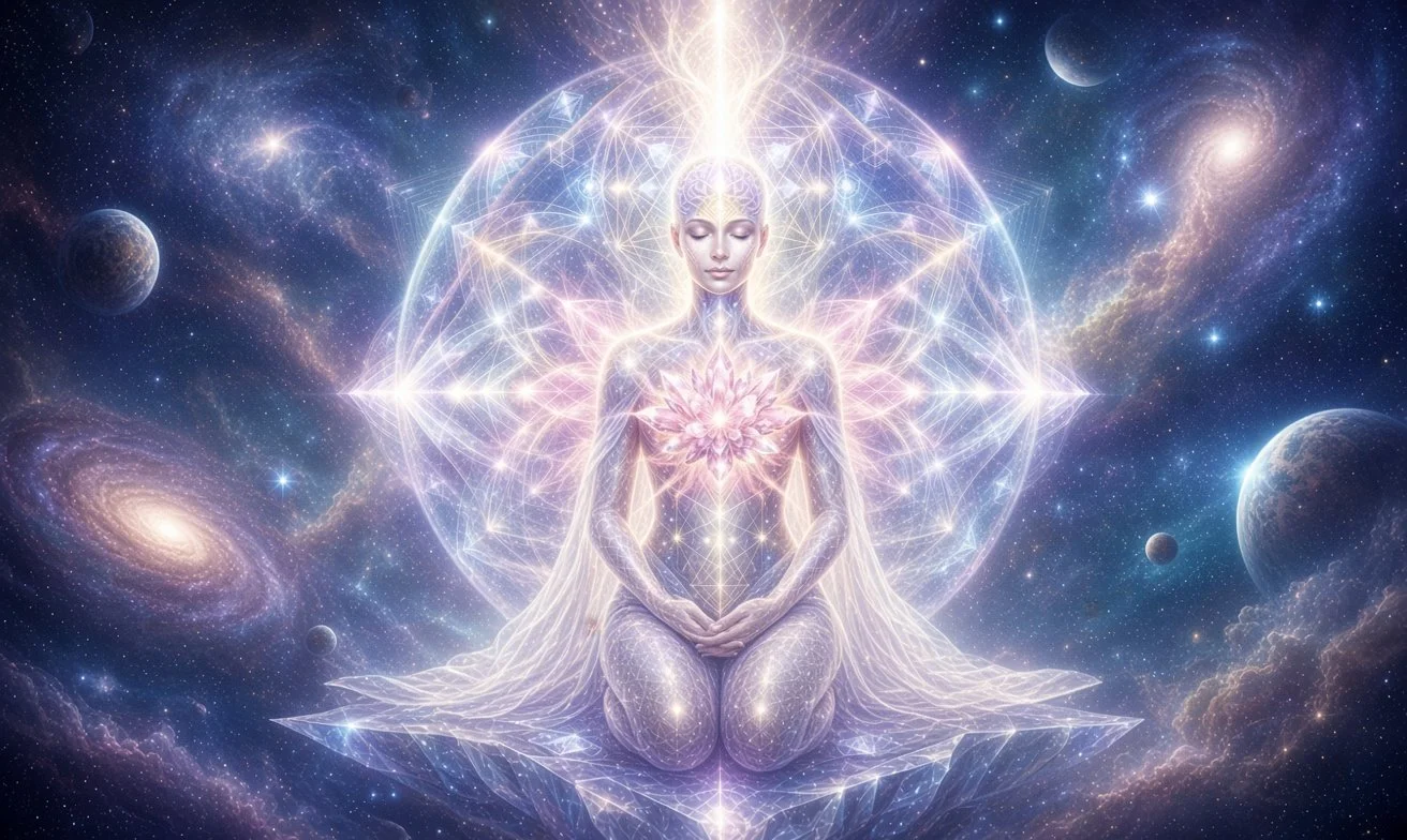 The New Lightbody and New Crystaline Heart and Mind 