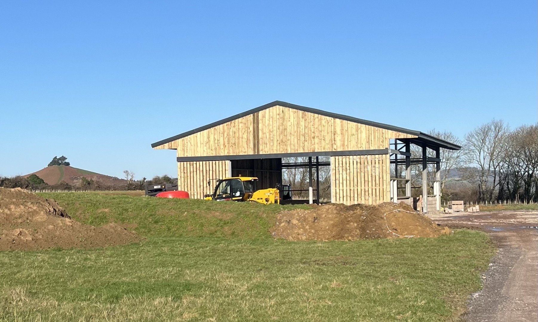 New barn for machinery & produce