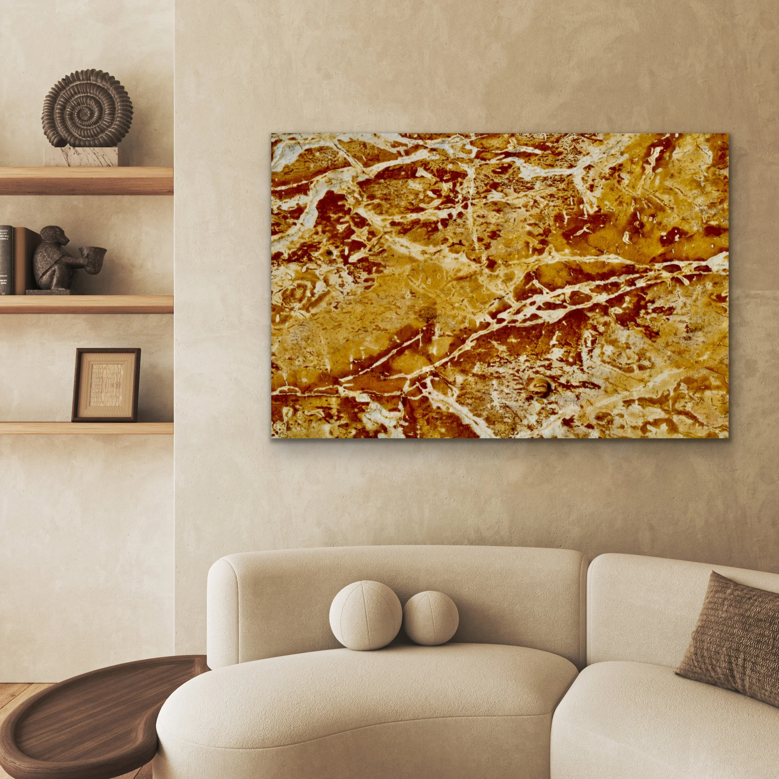 sun stone-large acyrlic facemounted-astract-wall-art-lounge-2.jpg