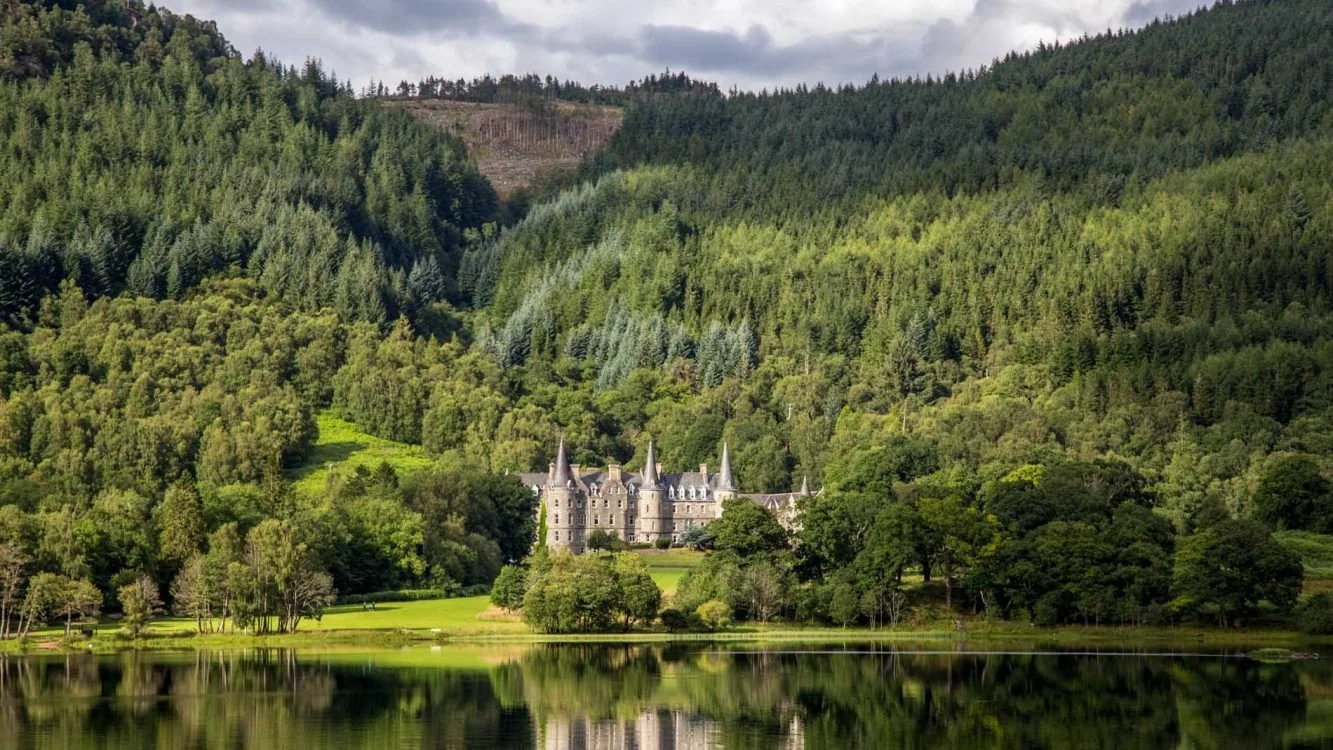 Loch Achray and the Trossachs
